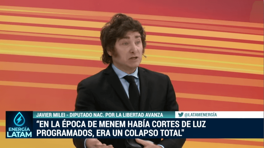 La energía, un asunto central en el radar de Javier Milei