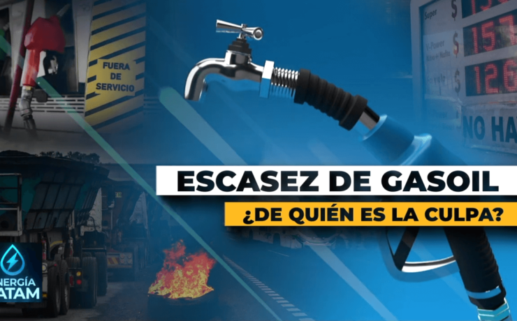Escasez de gasoil